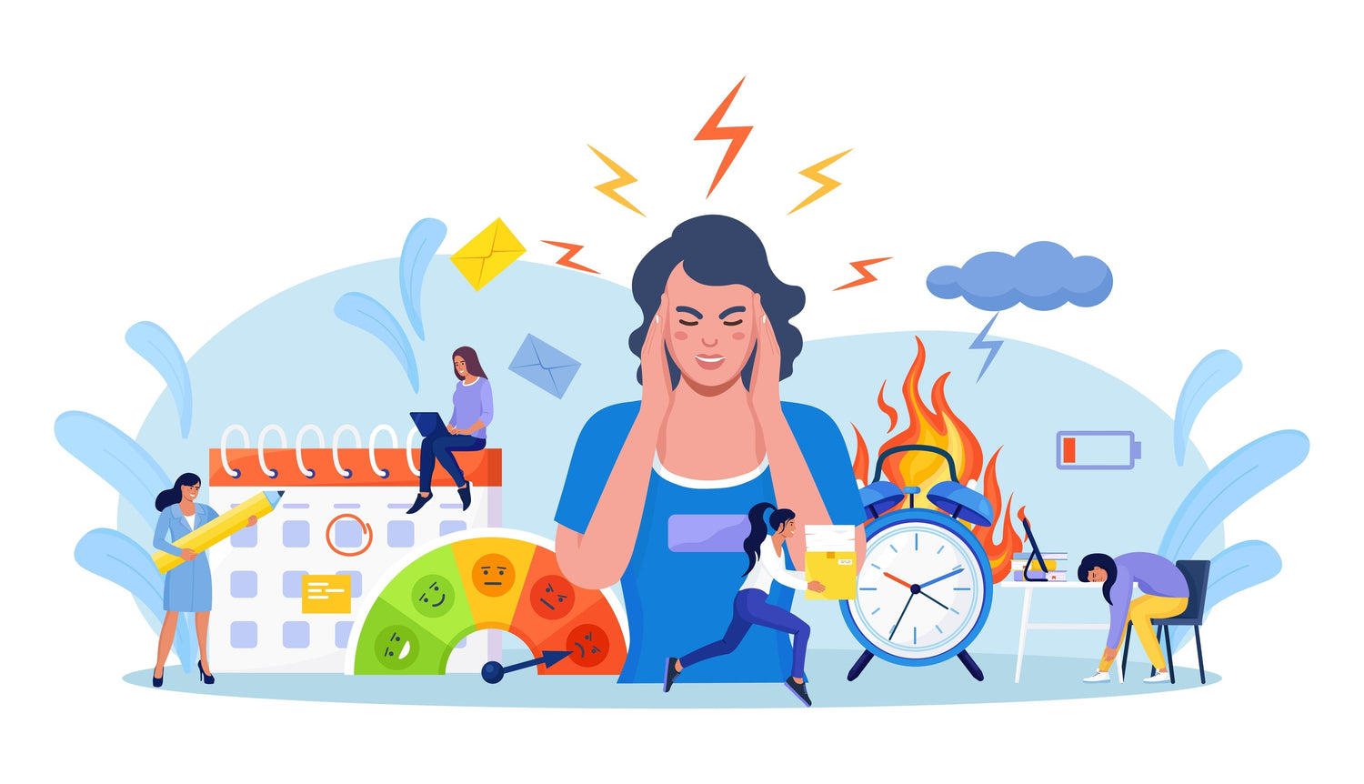 Var sätter sig din stress?